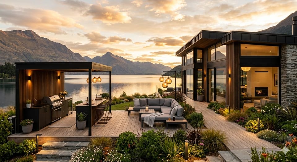 AI real estate photo editing presets for listing exteriors and skies