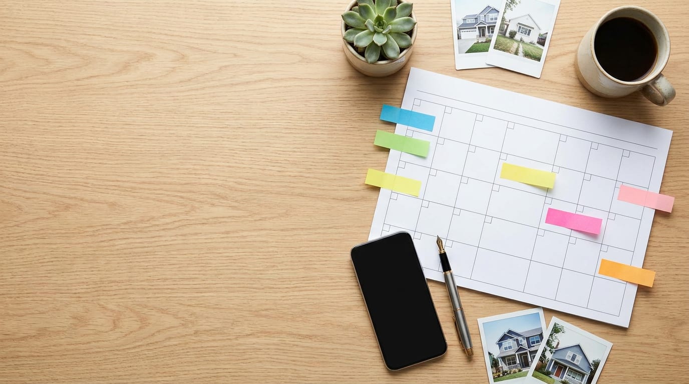 Real Estate Social Media Calendar: 30-Day Plan (Free Template)